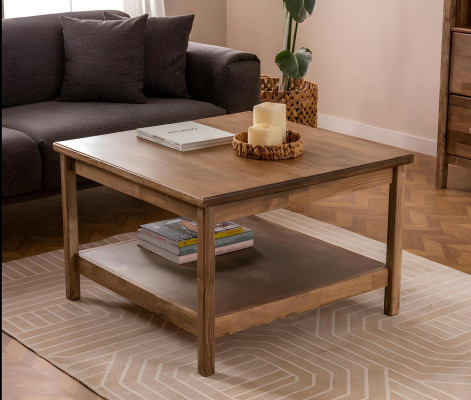 Modern dark brown coffee table luxurious sofa table noble lounge table