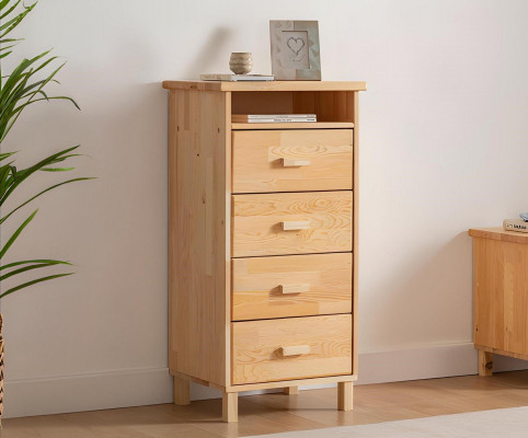 Modern beige living room dresser, luxurious sideboard, wooden sideboard.