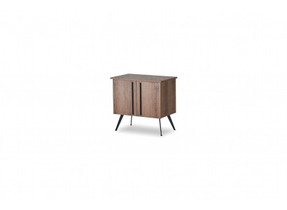 Brown Monochrome Dresser Home Office Storage Modern Design Style