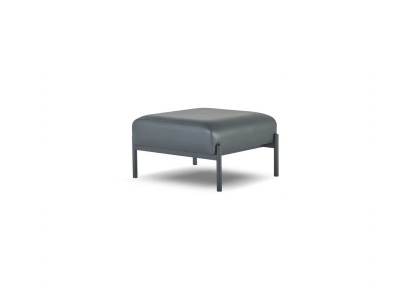 Rectangular leather stool modern black hallway entrance office furniture office