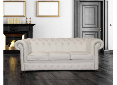 Sofa Couch Upholstery Suite Seating Sofas Couches Chesterfield 3-Seater NAPOLI III
