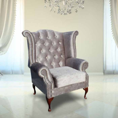 Wingback Chair Chesterfield Chair Seat Club Lounge TV Sofa Recliner New