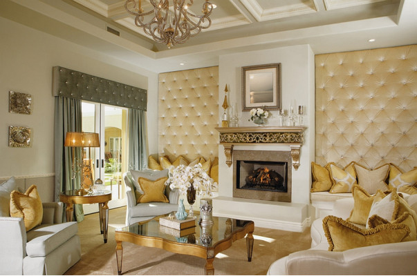 Chesterfield wall cladding wall panels cladding leather upholstery panel