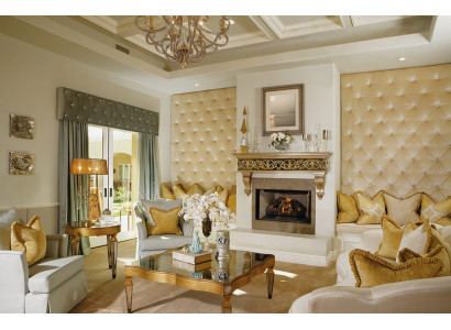 Chesterfield wall cladding wall panels cladding leather upholstery panel