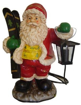 Christmas decoration design with lamp garden statue sculpture figures sculptures new