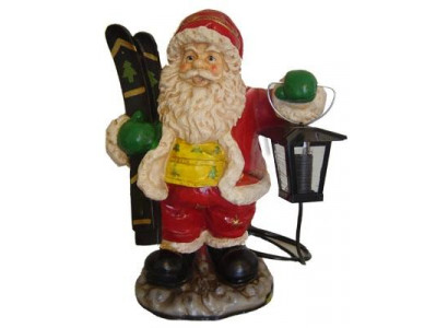 Christmas decoration design with lamp garden statue sculpture figures sculptures new
