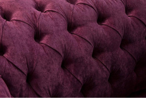 Upholstered furniture armchair 1-seater New Premium Class luxury fabrics upholstery Chesterfield