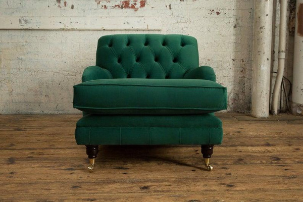 Lounge Club Sofa Armchair Relax Couch Chair Relax TV Chesterfield Upholstered New