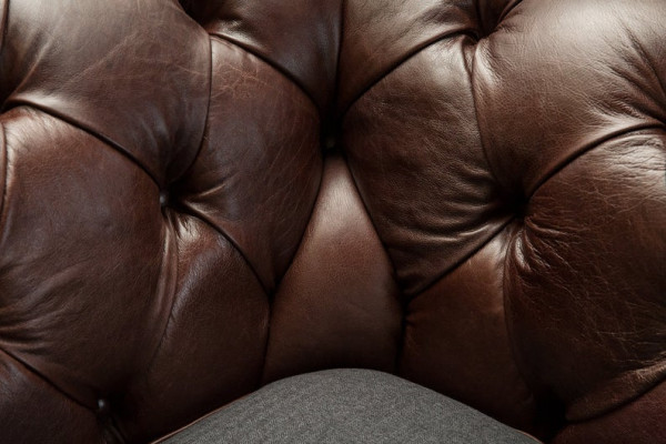 Armchair 1 Seater Relax Cushioned TV Chesterfield Textile Sofa Couches Leather New