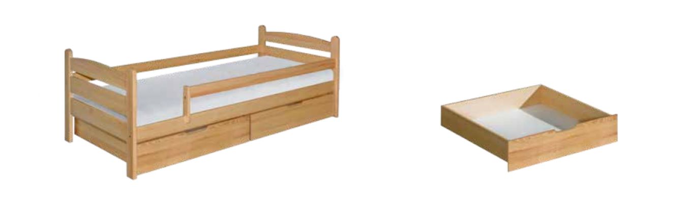 Children's bed youth bed wood designer beds furniture children's bedroom bed new