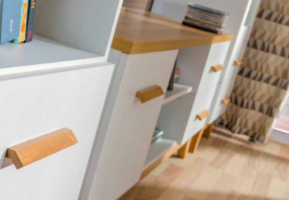 Bedroom wardrobe with 3-door wooden closet wardrobe cupboards