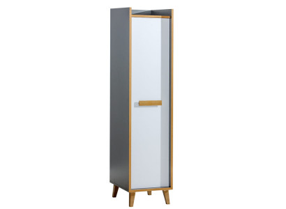 Tall cabinet with 1 door, multifunction cabinet, drawers, living room shelf, display cabinet, new.