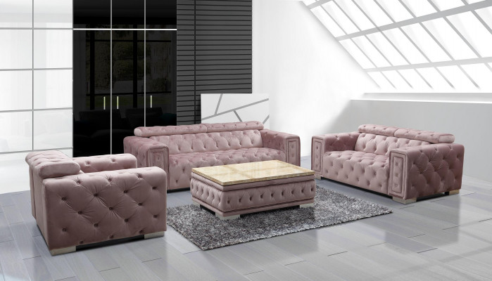 Couch Set Upholstery Design Chesterfield Sofa Set 3+2+1 9914 Textile