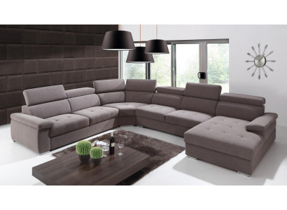 XXL Large Living Room Sectional Textile Sofa Upholstery Sofas Couches New