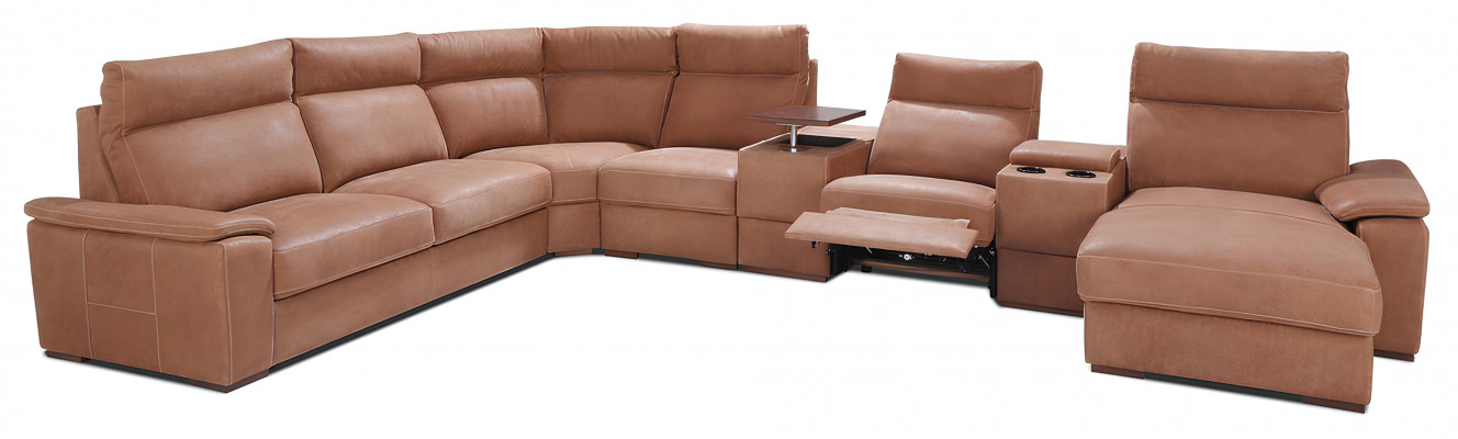 Sectional corner sofa with shelf, cooling compartment, bed function, sleeping sofa, couches, upholstery.