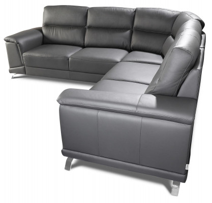 Corner set home theater sofa couch upholstery couches sofas relax footrests leather