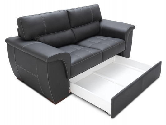 Leather Design Couch Upholstery Seat Suite Sofa Suites 3+2 Leather Sofas Set New