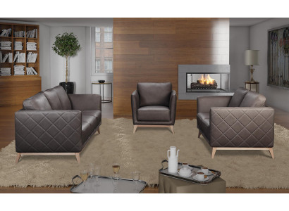 Leather design couch upholstery seat 3+1+1 set sofa sets faux leather