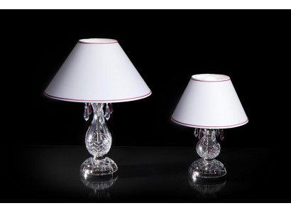 Crystal lamp light table lamp white Bohemia standing nightstand new desk