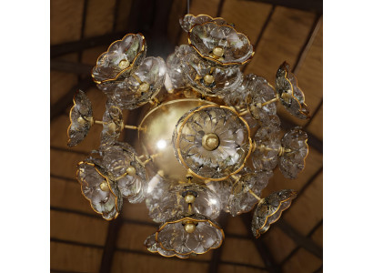 Chandelier Elite Bohemia Flower Ceiling Lamp Designer Luxury Lamp