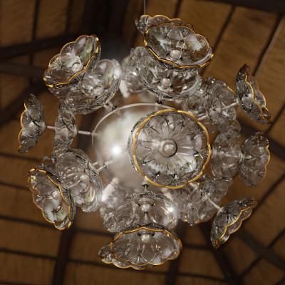 Crystal chandelier pendant light lamp Bohemia ceiling light