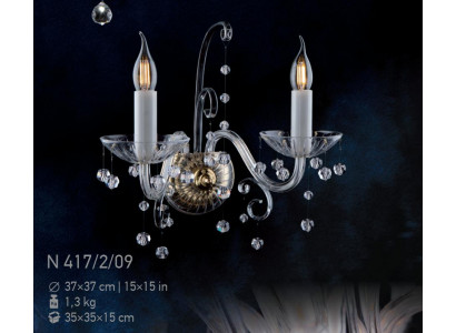Double Wall Lamp Light Crystal Noble Chandelier Wall Lights Lamps Lamp