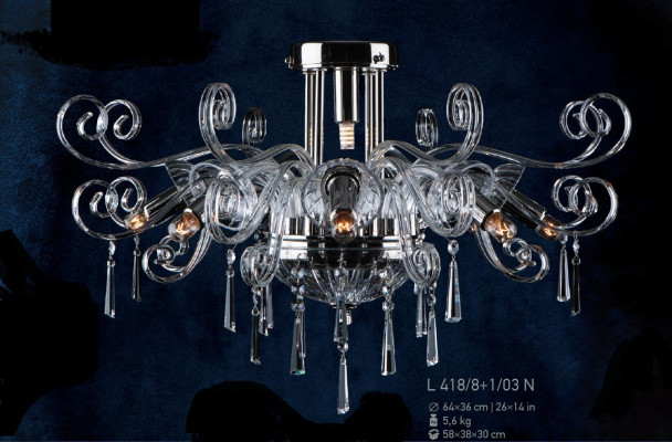 Lamp Luster Crystal Lighting Ceiling Hanging Chandelier Lamps Light Bohemia