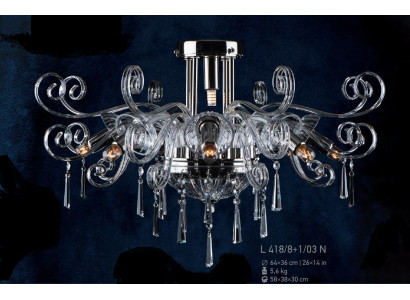 Lamp Luster Crystal Lighting Ceiling Hanging Chandelier Lamps Light Bohemia