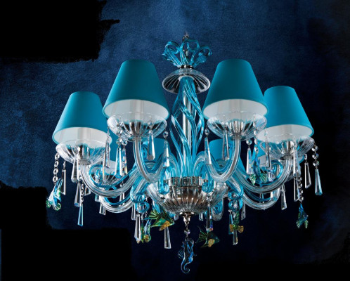 Luster Lamp Crystal Chandelier Pendant Light Bohemia Ceiling Light