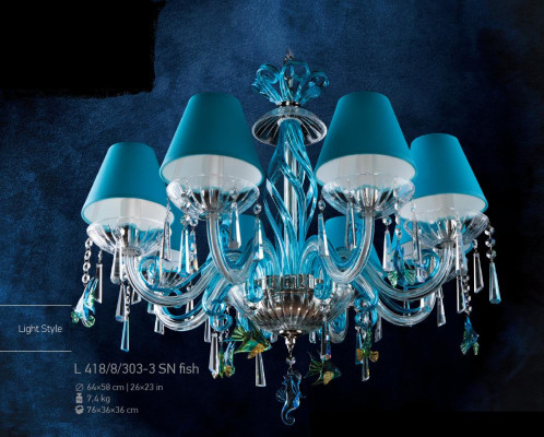 Luster Lamp Crystal Chandelier Pendant Light Bohemia Ceiling Light
