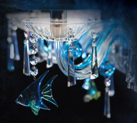 Luster Lamp Crystal Chandelier Pendant Light Bohemia Ceiling Light