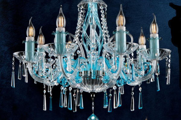 Bohemia chandelier hanging ceiling light crystal lamp lights