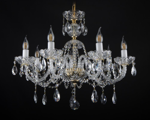 Luster Hanging Lamp Crystal Lights Ceiling Chandelier Light Bohemia Lamps