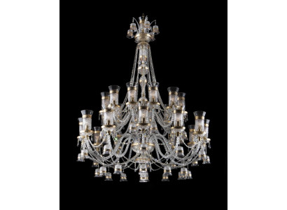 XXL Palace Chandelier Crystal Chandelier 24 Lamps Ceiling Light