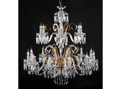 Crystal glass chandelier hanging lamp classic Elite Bohemia