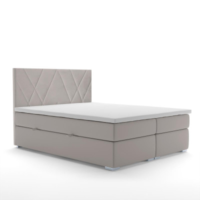 Chesterfield bedroom box spring bed double upholstered beds box function