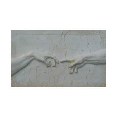 Michelangelo Buonarroti Sculpture The Creation of Adam Relief Image Images