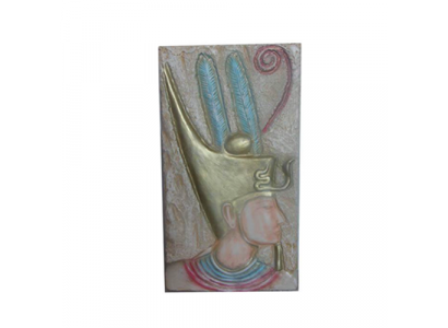 Egypt Wall Picture Relief Decor Falcon Decoration Pictures 90x49cm Pictures O8 Pharaoh