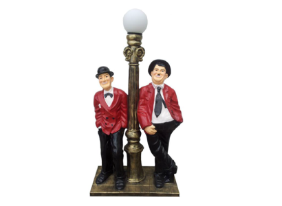 Decorative Statue Lamp Sculpture 110cm Statues Sculptures Charlie Chaplin Light New