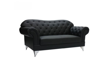 Chesterfield sofa couch upholstery double wing chair leather couches upholstery 2-seater