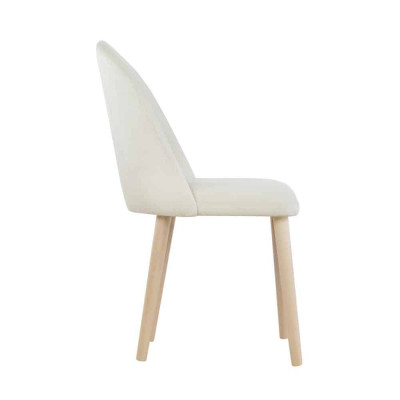 Modern armchair chair, 1x dining room TV lounge seat padded chair new textile.
