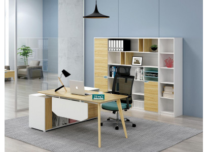 Corner desk work writing office table class designer furniture tables 2-piece new