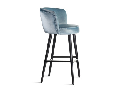 Chesterfield bar stool chairs counter armchair luxury upholstery.