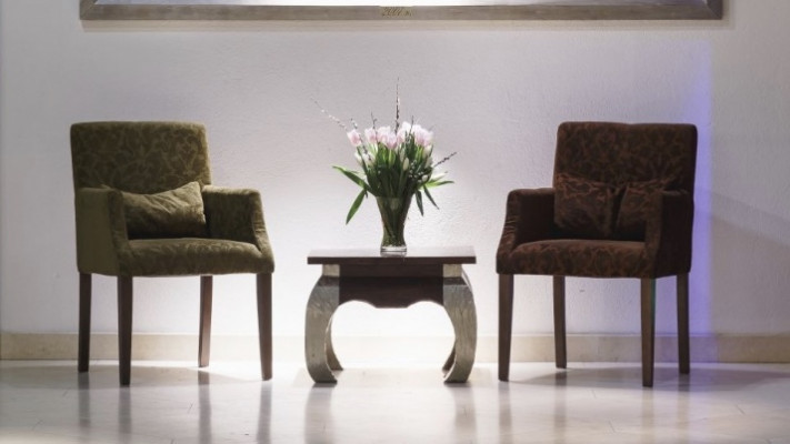 Design Chesterfield chair fabric chairs upholstery luxury armchair dining room