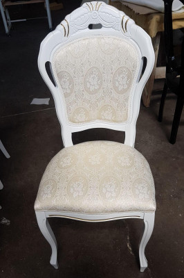 Luxury 1x chair dining room chair kitchen chairs upholstered chair living room chair