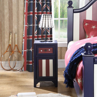 American Design 1x Nightstand Side Console Tables Furniture Wood New Real Table