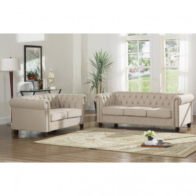 Chesterfield sofa couch upholstery fabric leather couches upholstery set 3-seater
