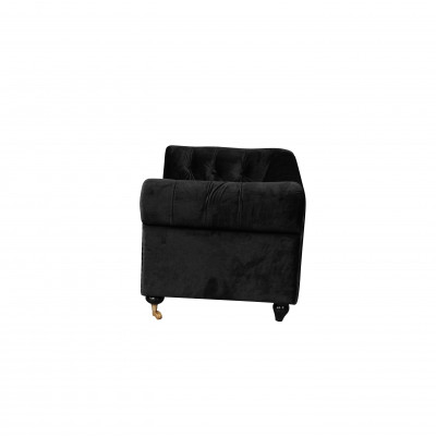 Chesterfield 2-Seat Classic Luxury Baroque Rococo Sofa Textile Leather Couch