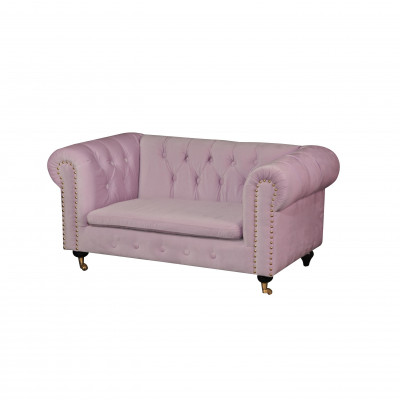 Pink Chesterfield sofa couch upholstery fabric leather couches upholstery suite new