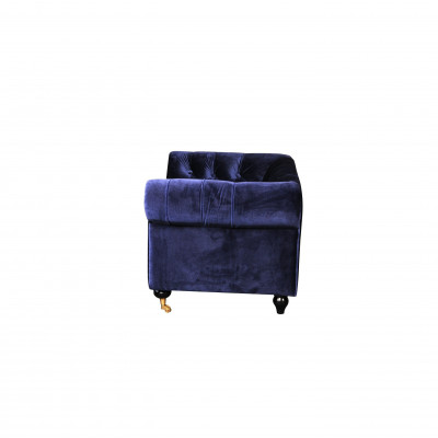 jvmoebel ® Leather Sofa Couch - Design Upholstery Two-seater Couch Set Black